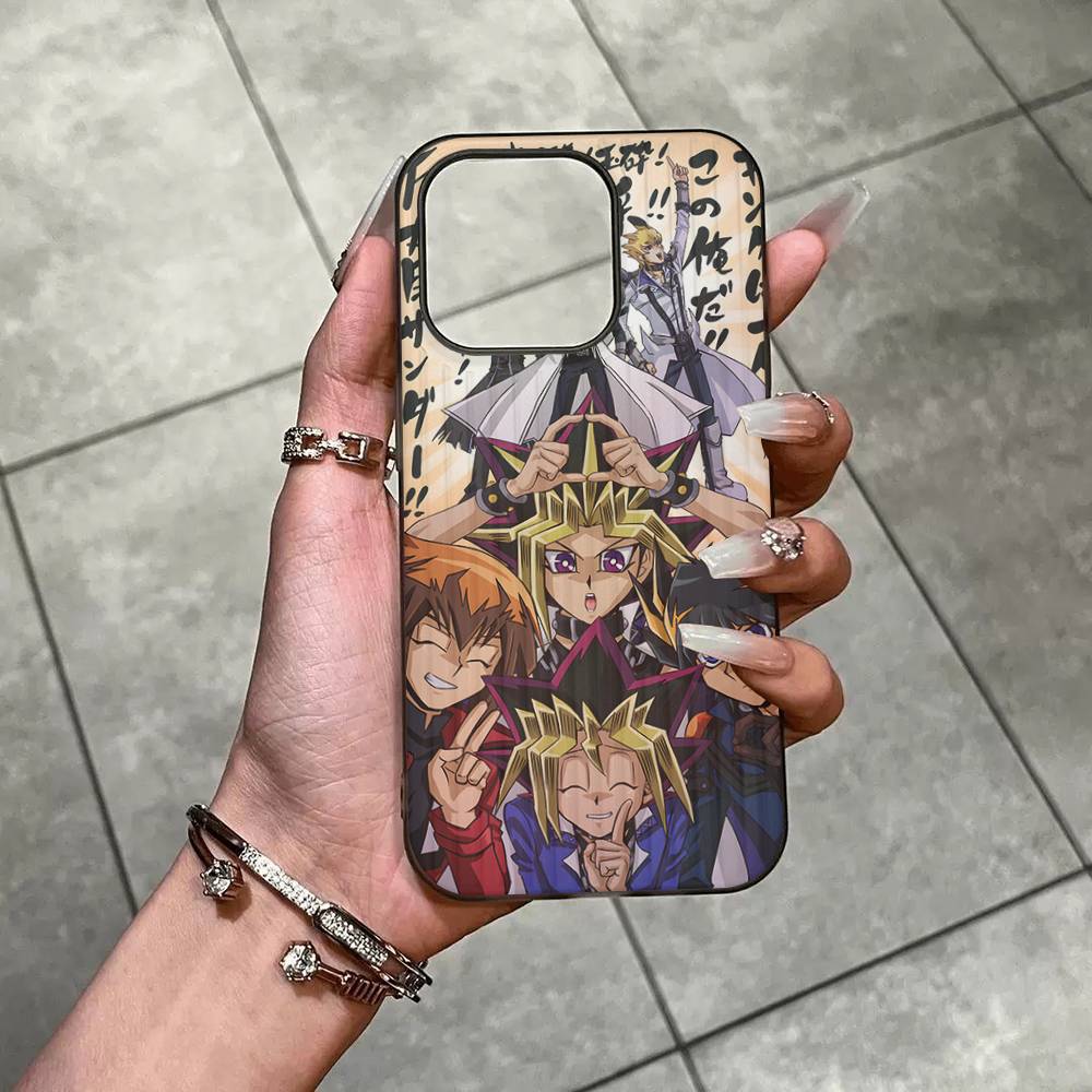 Anime Yu-Gi-Oh! Soft Corrugated Transparent Phone Case For IPhone 17 15 16 11 12 13 14 Pro Max Plus Pro