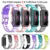 Clear Band For Fitbit Luxe Ace 3 2 Strap Bracelet Watchband For Fitbit Inspire 2/Inspire/Inspire HR/Inspire 3 Band Wristband