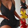 Women's Fashion Sexy Lace Sexy Wireless Bra Sling Nightdress