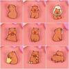 Cute Capybara Brooch Kapibara Kapibara Badge Cartoon Acrylic Capybara Pin  Party