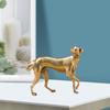 Латунная фигурка собаки, животные, украшения для домашнего чайного стола, праздничные украшения, декоративные