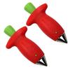 1/2/4Pcs Strawberry Huller Fruit Corer Tools Compact Portable Easy To Clean Multifunctional Strawberry Huller Stem Remover