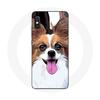 Чехол для Xiaomi Redmi Note 5 AI Dual Camera Континентальный карликовый спаниель бабочка Белый щенок и марр