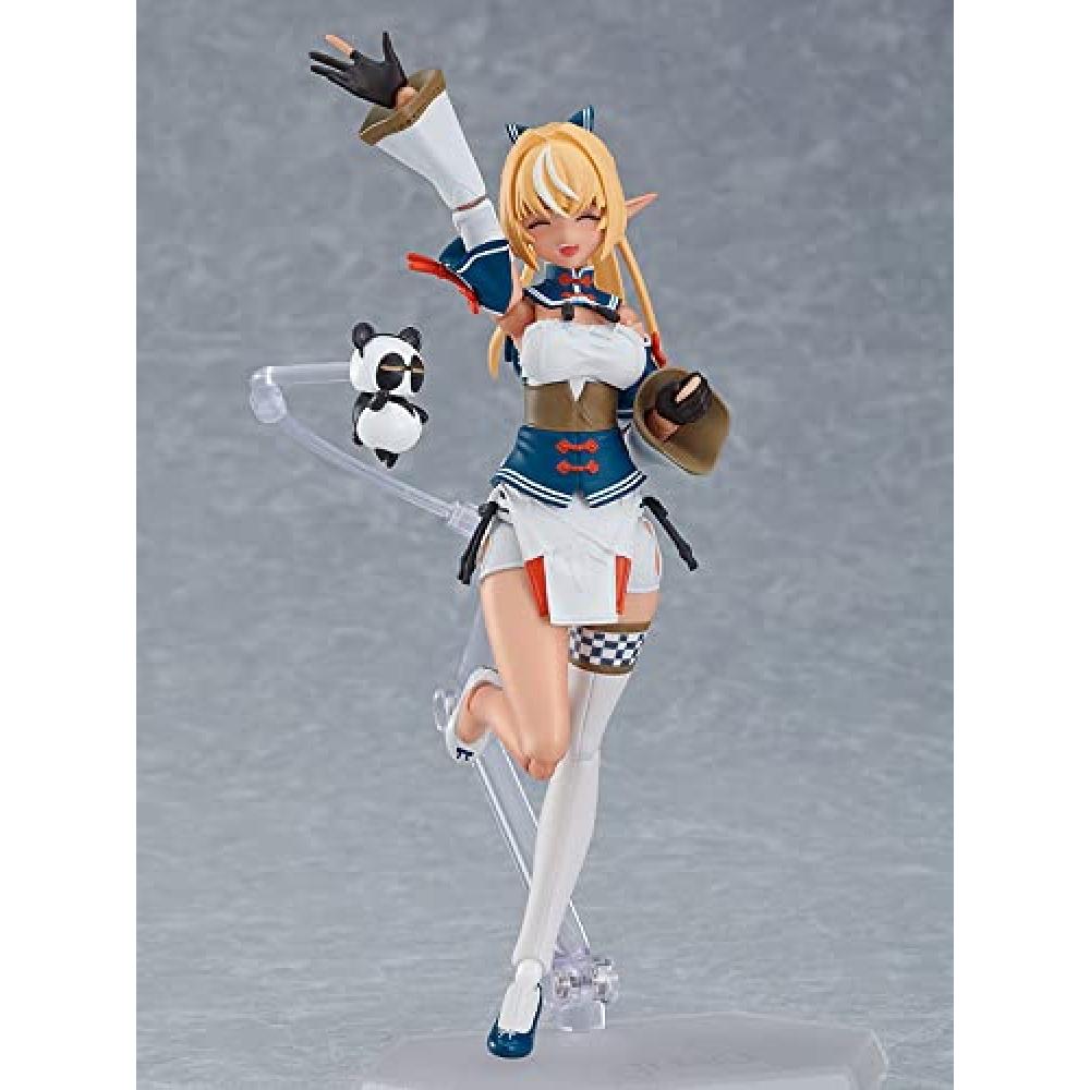 Figma Hololive Production Shiranui Flare немасштабная пластиковая окрашенная подвижная фигурка