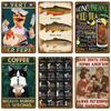 Bedroom Man Cave Bar Tin Signs Home Wall Metal Signs Vintage Decorations Items Aesthetic Room Decor Art Luxury Posters Retro Pub