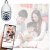 Wi-Fi IP E27 Лампочка Камера Наблюдения Ночное Видение Беспроводная Домашняя Камера Видеонаблюдение Защита Видео Мини Камера для Ребенка