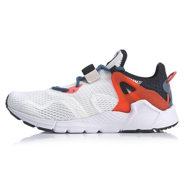Li Ning Мафия Мода Нескользящие, Дышащие, Легкие Низкие Повседневные Кроссовки Унисекс AGLQ025-3