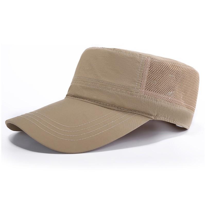 Lightweight Breathable Mesh Baseball Cap With Extended Brim Sun Protection Men Women Outdoor Casual Hat