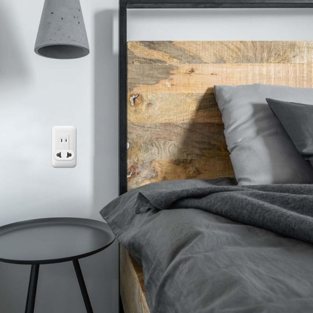 Набор из 2 шт. переходников для электропитания 10 А, переходник типа C, переходник для зарубежных сетей, переходник для внутренних сетей, высокая совместимость, малый размер