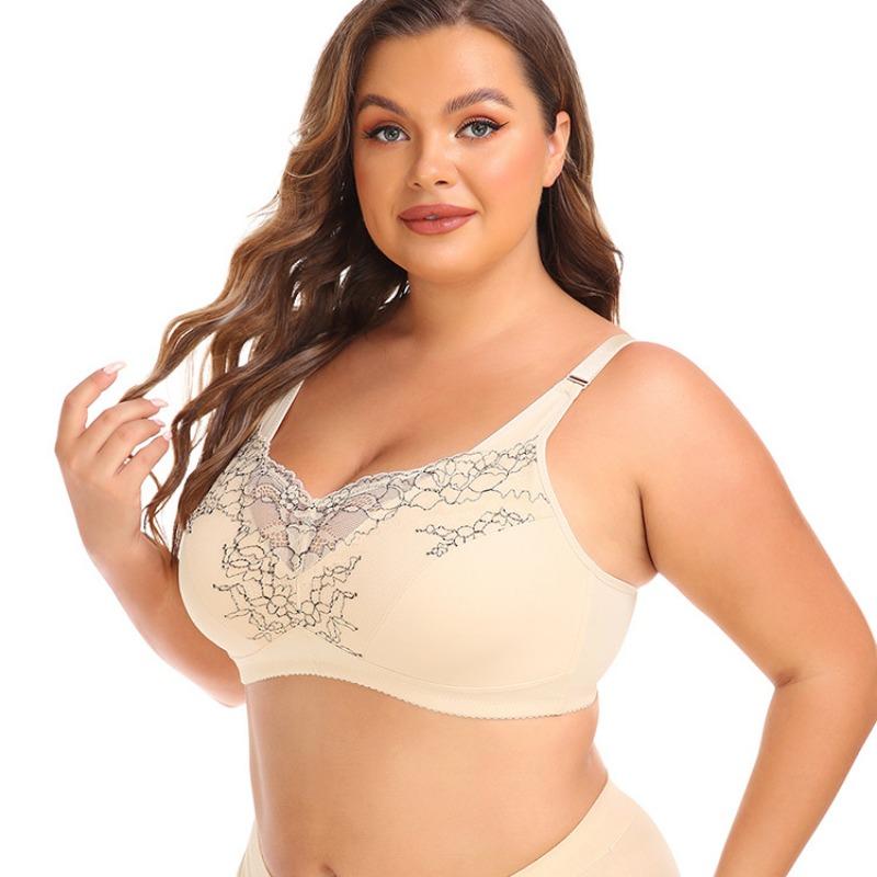 Европейские и американские спортивные бюстгальтеры больших размеров без косточек, кружевные жилеты и бюстгальтеры с открытой спиной