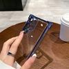 Чехол для телефона Samsung Galaxy S24 S23 S22 Ultra Plus Note 20 Ultra с гальваническим покрытием и четырьмя углами, устойчивый к падениям