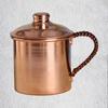Медные кружки для Moscow Mule 100% РУЧНАЯ РАБОТА Чистые цельномедные кружки - 400 мл, Подарок, Медная стопка от Copper-Bar