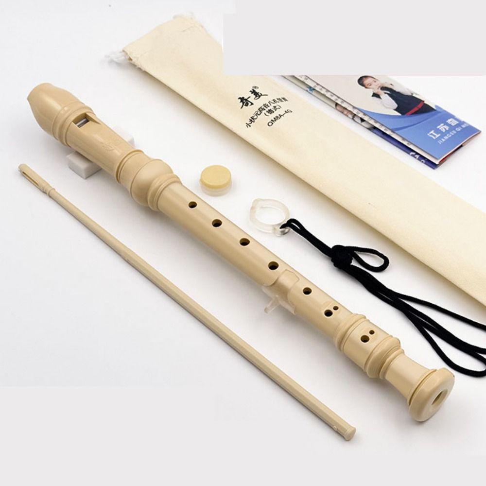 Baroque Fingering Eight Hole Clarinet Easy Adjustable Vertical Flute Musical Instrument