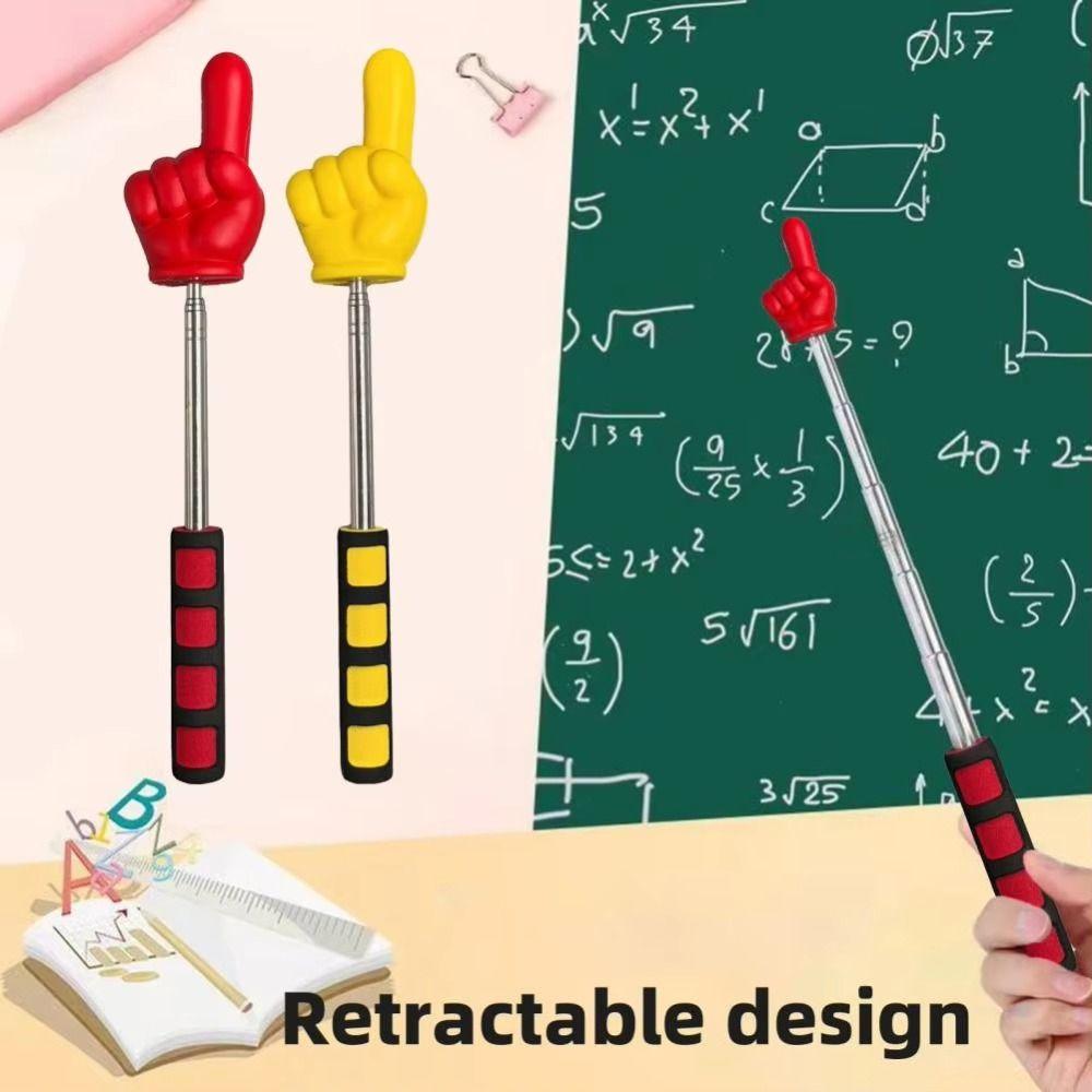 Reading Sticks Classroom Stick Supplies Finger Design Whiteboard Hand Pointer Teaching Tools