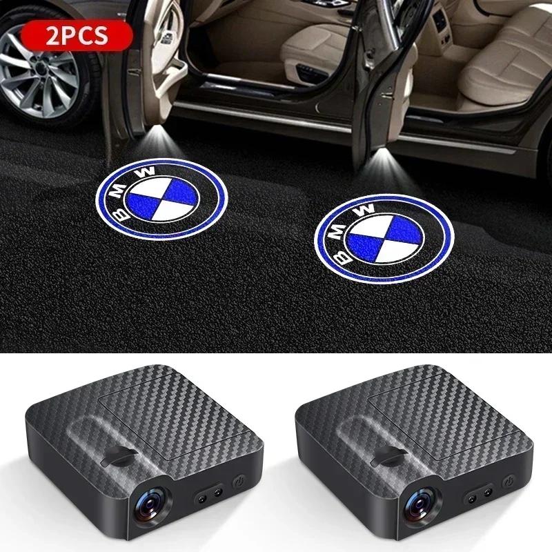 New 2025 E90 New Car For BMW Car Logo Wireless Courtesy Car Door Projector LED Shadow Lights Lamp For BMW E46 E85 E60 F10 E