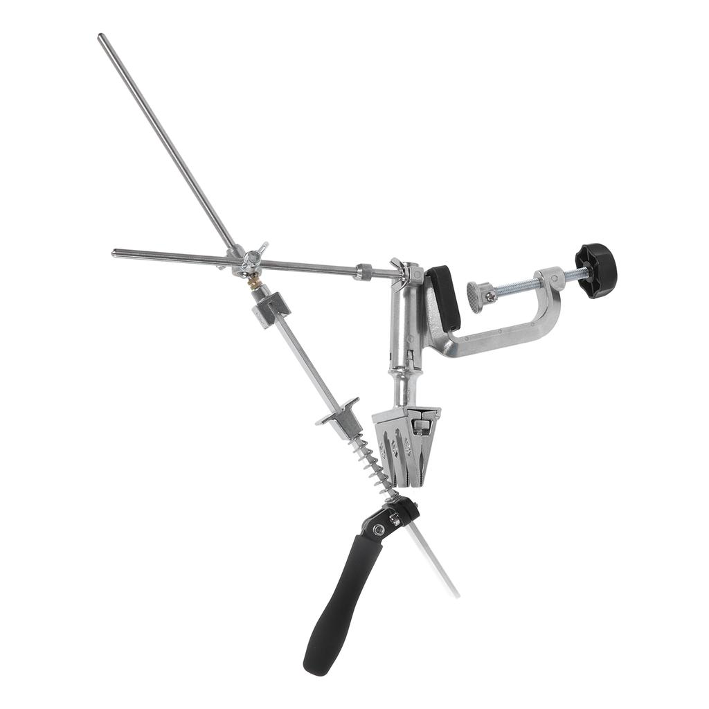 Набор камней для заточки ножей, вращающийся на 360 градусов, подставка для заточки лезвий, полировальный камень для домашнего использования