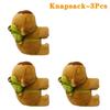 1-20 шт., игрушки-кнопки Rytanda Capybara, браслет-браслет с хлопками, плюшевое кольцо на руку Capybara, веселые кружки для детей, подарок