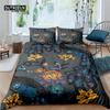 Роскошный комплект постельного белья с принтом павлина для дома 2/3 предмета Мягкий пододеяльник Наволочка Размер Квин и Кинг Детский комплект постельного белья Размер ЕС/США/Австралии