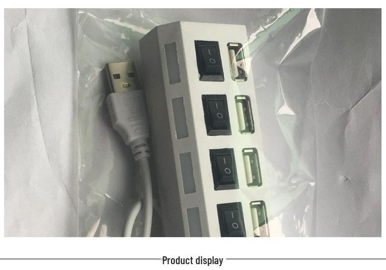7-Port USB 2.0 Hub with Switch