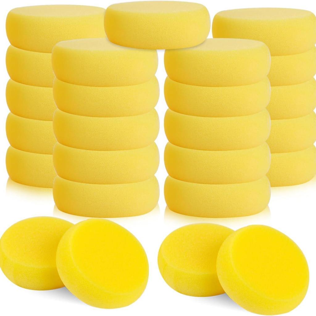 Суперабсорбирующая круглая губчатая кисть для DIY-живописи гуашью и акварелью