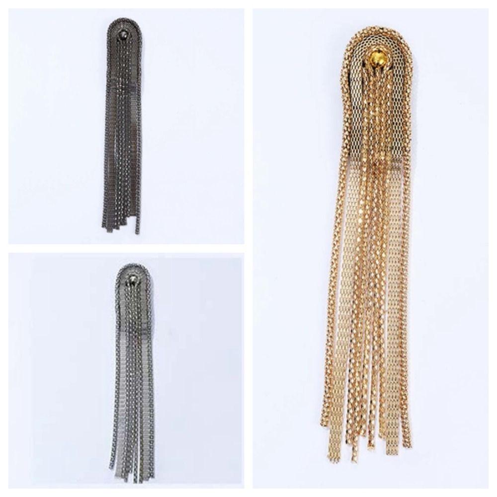 Брошь Цепь Наплечник Гальваническое покрытие Наплечная нашивка Кисточки Эполеты Рыцарская форма