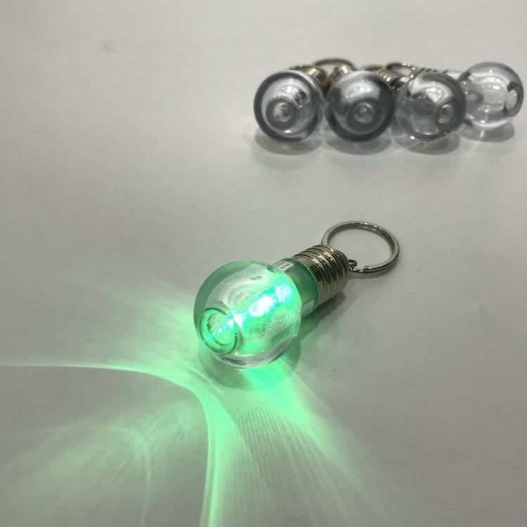 Модный красочный меняющийся светодиодный фонарик, мини-светящаяся лампа, брелок для ключей, креативные игрушки, подарок