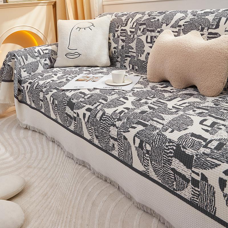 Sofa Cover Cloth Four Seasons Universal Non-Slip Cover Blanket Sofa Cushion Cover Full Cover Towel