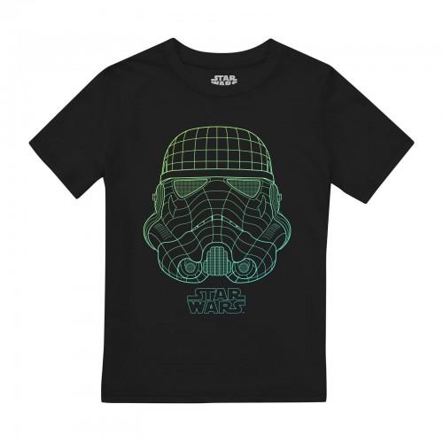Star Wars Boys Trooper Grid T-Shirt