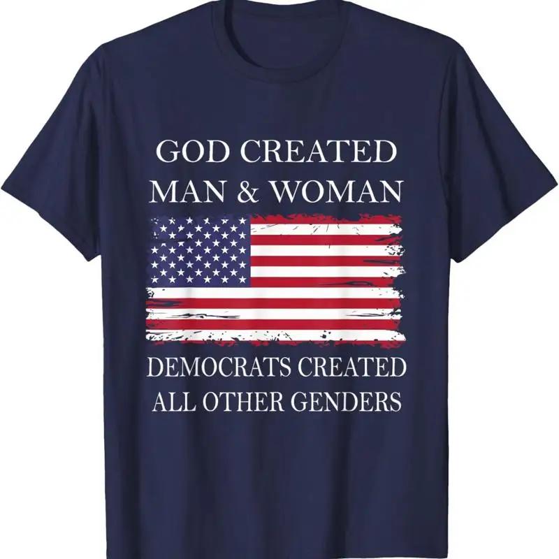 God Created Unisex And Unisex Democrats All Other Genders T Shirt