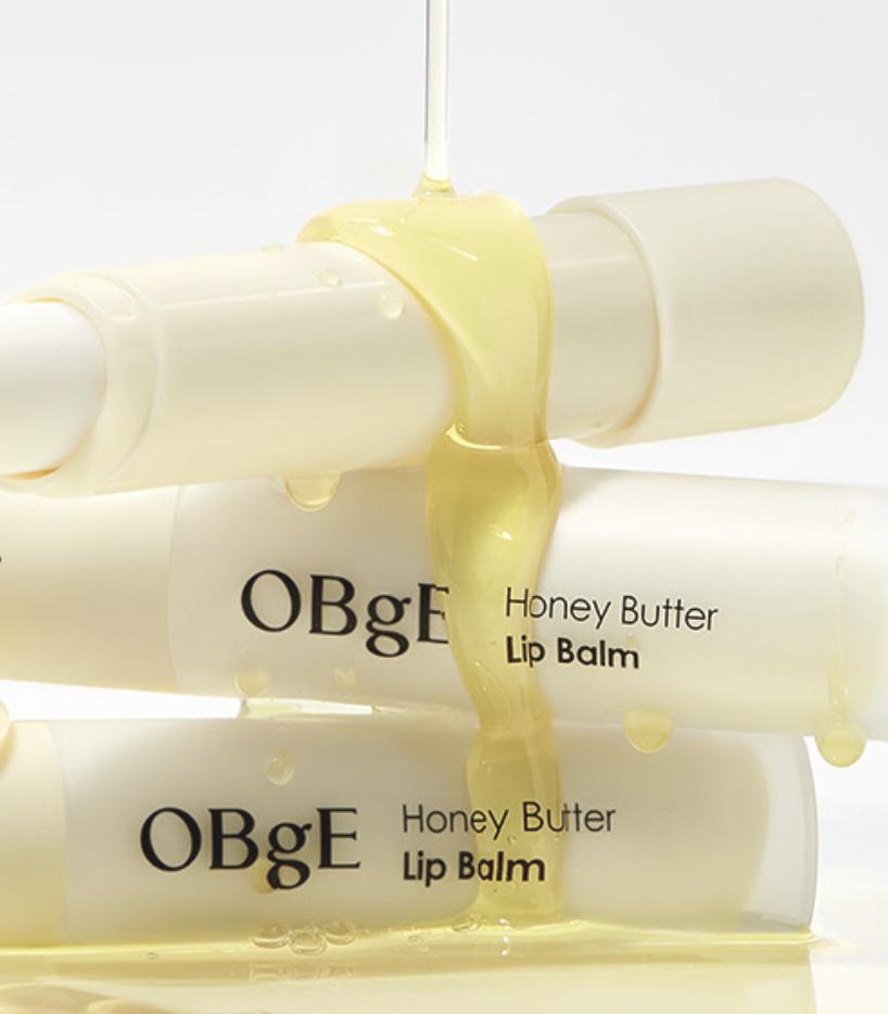 OBGE Honey Butter Lip Care Balm Moisturizing Softening 3g