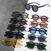 Round Small-Frame Premium Unisex Sunglasses Fashionable Uv Protection Shades