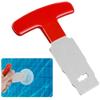 Stainless Steel Pool Spa Jet Removal Tool Ergonomic Handle for Easy Eyeball Fitting SP1419T Convenient Storage and Use
