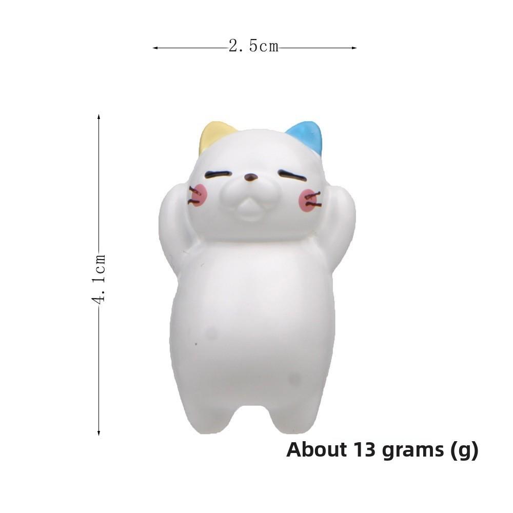 Cute Cat Lazy Three Dimensional Magnetic Refrigerator Resin Decoration Gift For