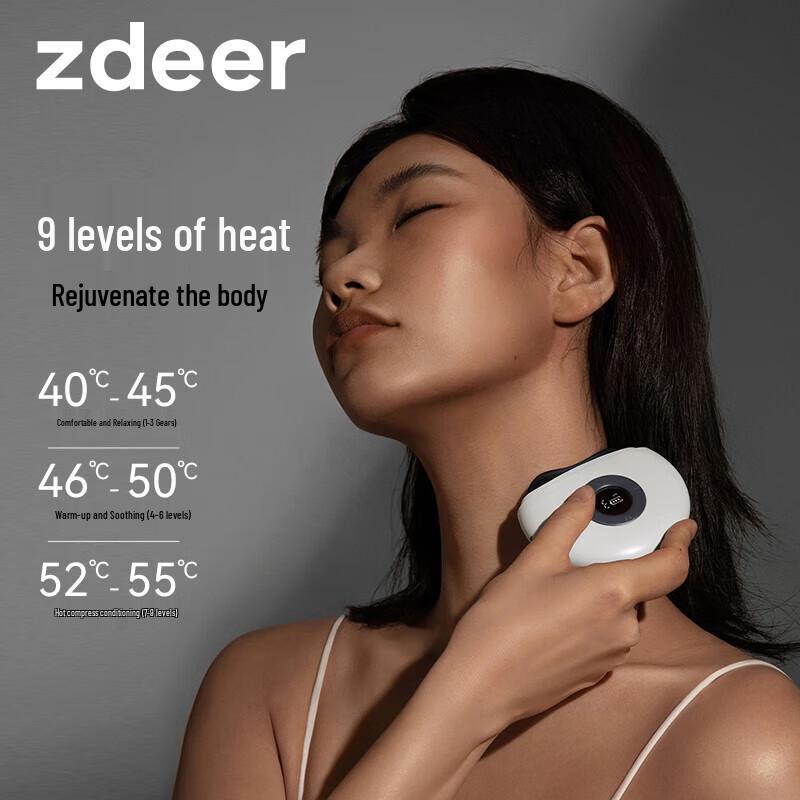 Zodian Smart Bianstone Electric Guasha & Hot Compress Massager