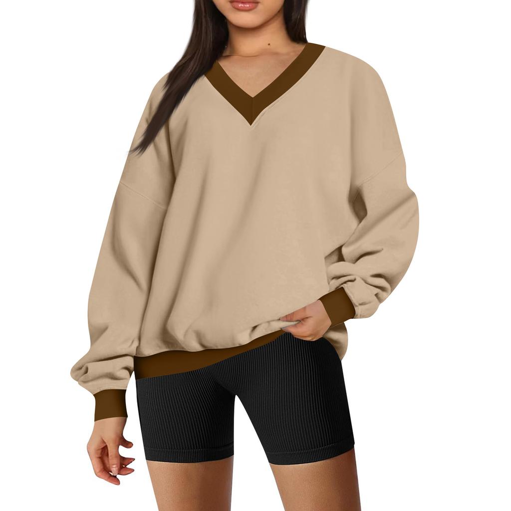 Women's Oversized Sweatshirts Casual Comfort Tops Fashion Long Sleeve Pullover Sweatshirt
