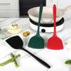 Hot Sale Silicone Spatula Beef Meat Egg Kitchen Scraper Wide Pizza Tools Shovel Cooking Utensils Pizza Shovel Kitchen Scraper