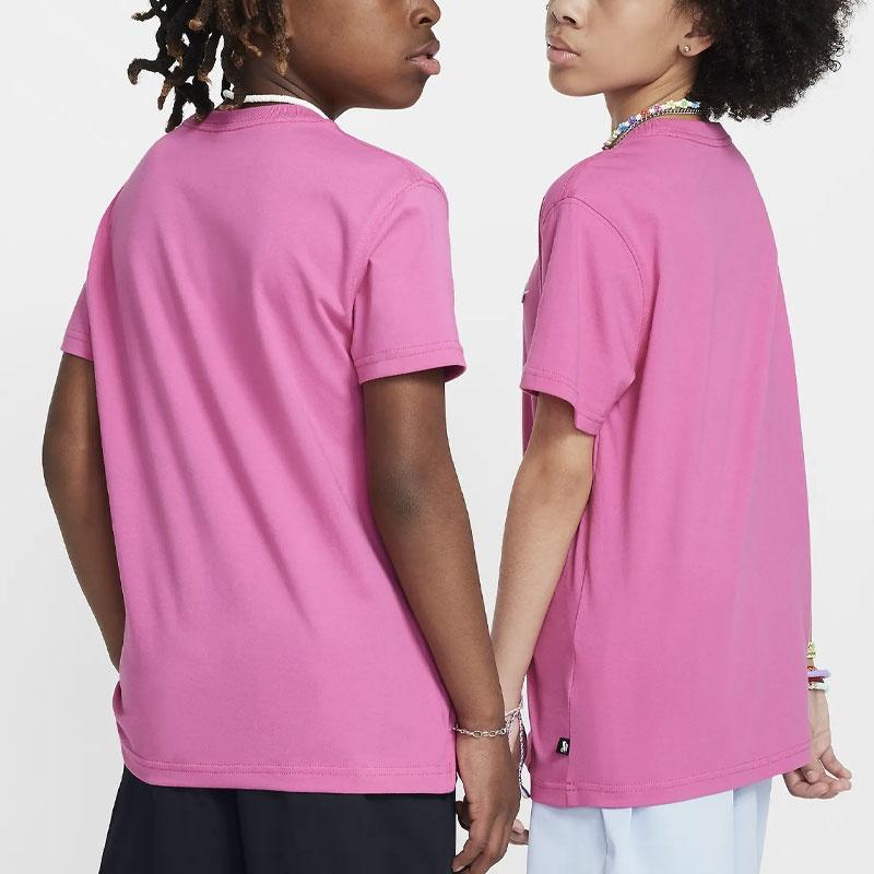 Nike T Shirt Alchemy Pink Kids' FN9673-605