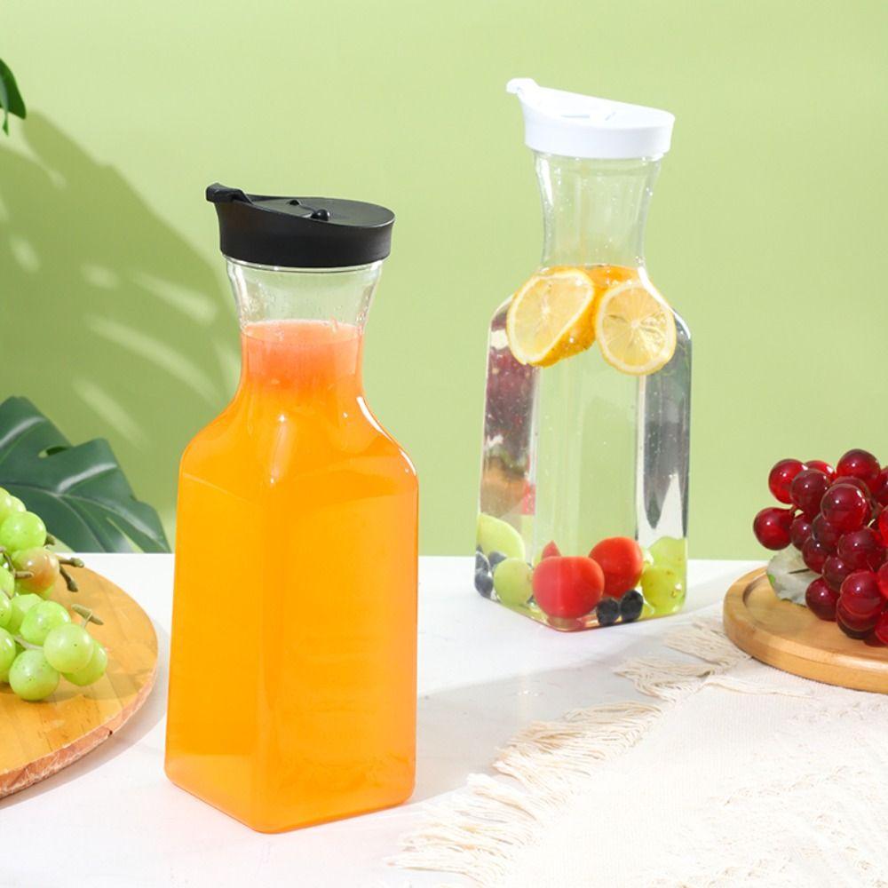 32OZ 1000ML Juice Carafe Plastic Juice Container High Quality Drink Pitchers  for Fridge