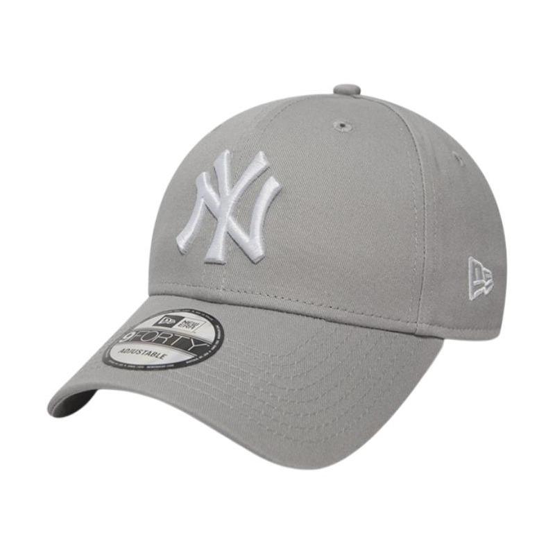 New Era Niu Yihua MLB Series Ny Small Logo Polyester Baseball Cap Unisex Couple Style Gray One Size Fits All - No Box