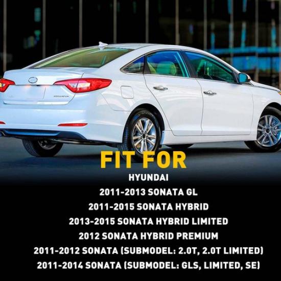 Interior Door For Handle 2011-2015 Hyundai Sonata or Front Rear Passenger Chrome