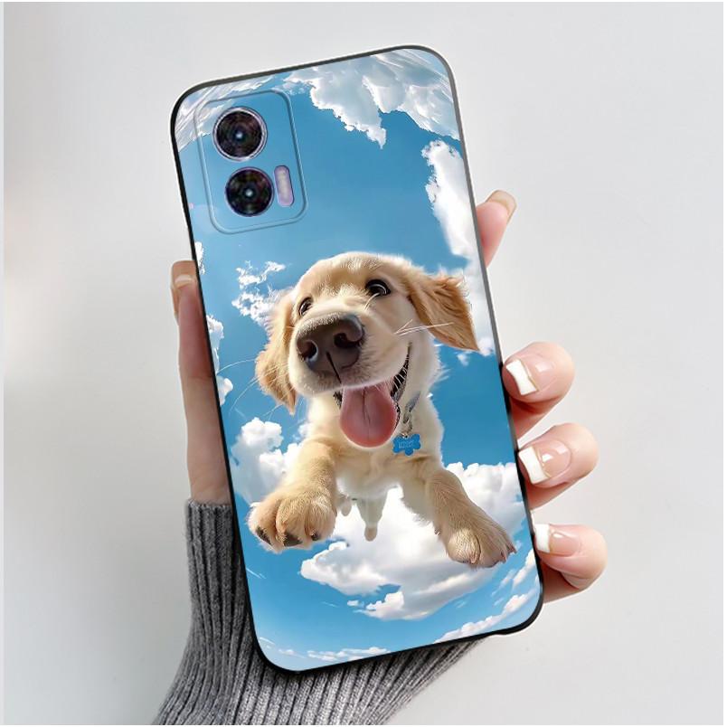 For Motorola Edge 30 Neo Case Fashion Luxury Cute Cool Black TPU Soft Cover For Moto Edge 30 Lite Fundas Edge30 Fusion Bumper