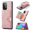 JEEHOOD J01 For Samsung Galaxy A52 4G/5G/A52s 5G Case Leather+TPU Detachable Phone Cover Card Bag