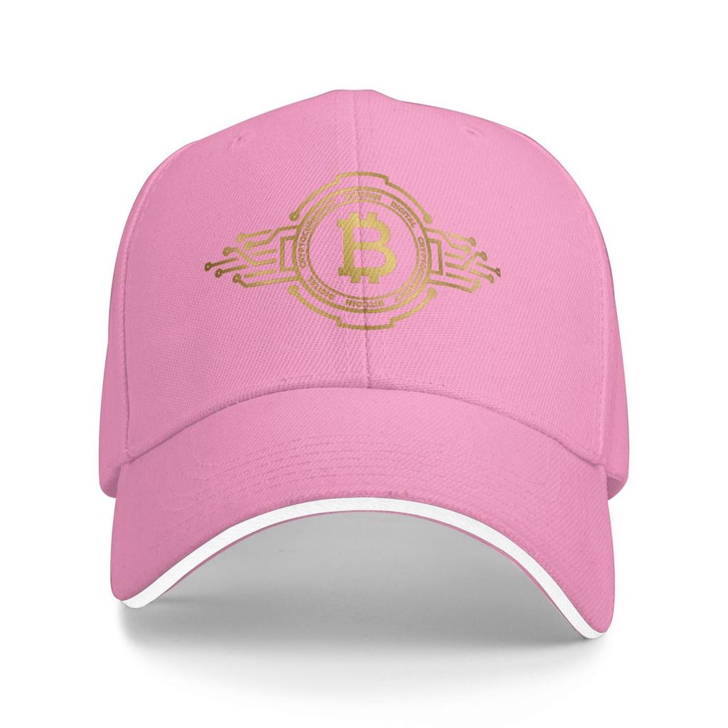 Bitcoin Trucker Cap Outdoor Mesh Baseball Caps Snapback Adjustable Racing Cap High Quality Golf Wear Hiking Hat