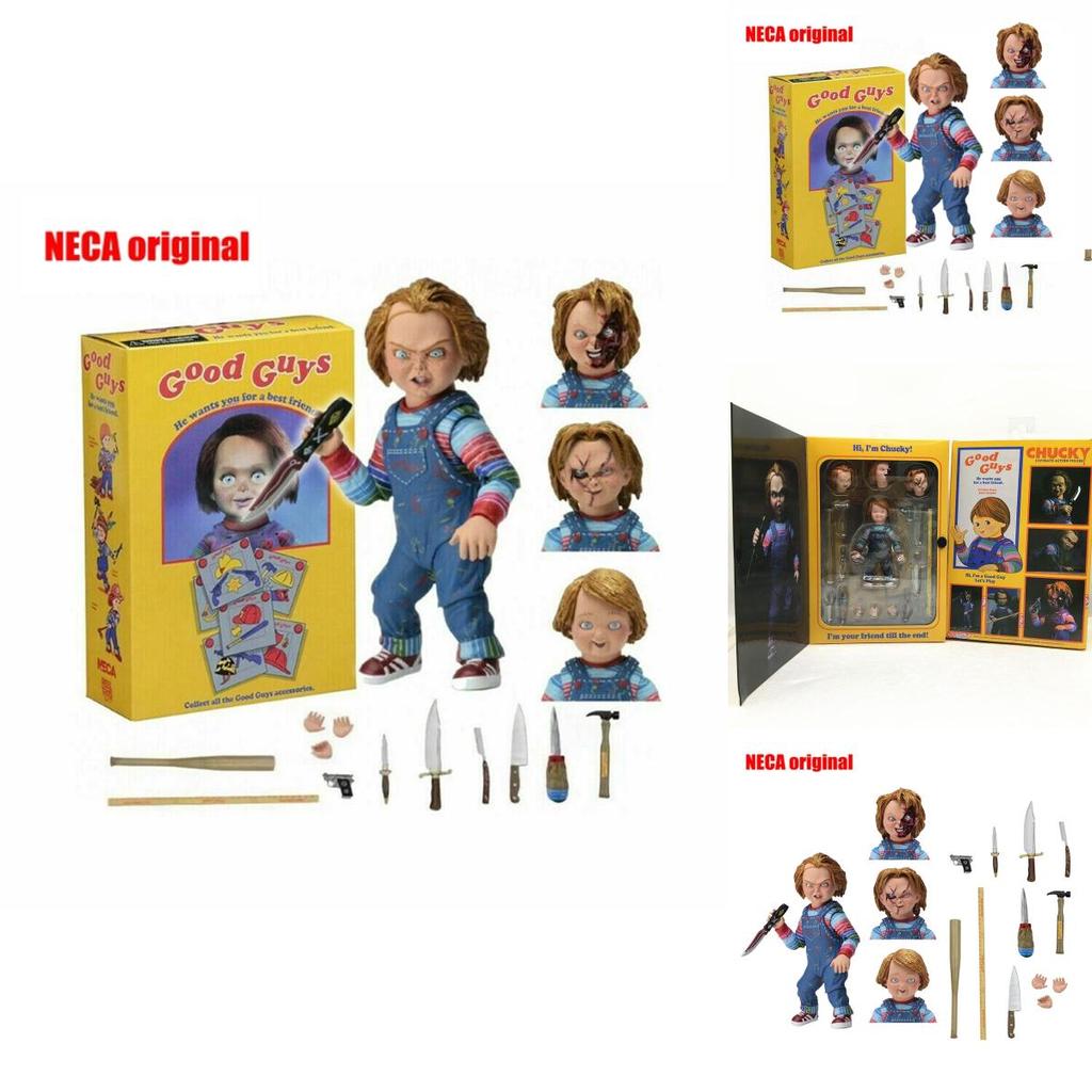 Collectible Ultimate Chucky Cult Horror Series 10cm Action Figure Packed With Terrifying Accessories