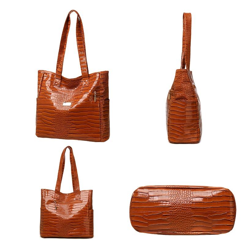 Женская сумка-тоут большой вместимости, сумка через плечо