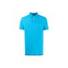 Polo Logo Print Short Sleeve Polo Shirt Men Tops Blue 710795080023