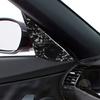 For BMW Z4 E85 E86 2003-2008 Forged Carbon Fiber Inner Door A-pillarSpeaker Audio Horn Panel Cover Trim Car Accessories Sticker