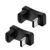 Адаптер для зарядки USB 3.1 Type C 10 Гбит/с PD100 Вт, разъемы Type C Male to Female U-образной формы 180 градусов для ноутбука, телефона, планшета