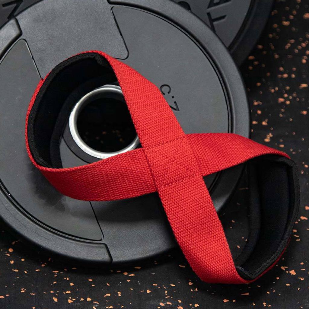 Прочный Подъемный Строп Стропа Формы 8 Ремень для Поднятия Тяжестей Power Wrist Strap для Становой Тяги, Пауэрлифтинга, Кросс-Тренинга