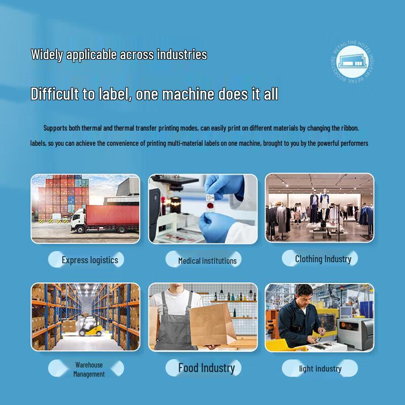 Zebra Industrial Thermal Label and Barcode Printers